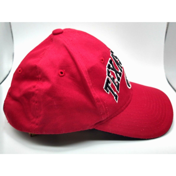 Texas Tech Red Raiders Zephyr Snapback Hat Red Black Embroidered Adjustable Cap - Picture 5 of 9